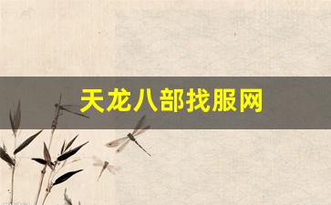 天龙八部找服网(天龙八部开服时间) (3)