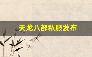 免费天龙八部发布网：天龙八部私服发布(天龙八部手游体验服官网下载) (5)