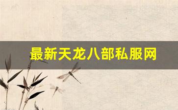 最新天龙八部私服网