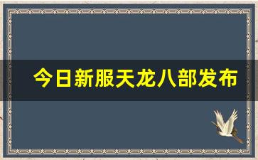天龙sf发布网：今日新服天龙八部发布网(天龙八部新开服) (3)