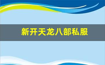 天龙sf一条龙：新开天龙八部私服 (11)
