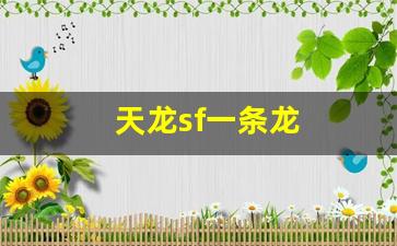 天龙sf一条龙(天龙八部一条龙什么意思) (3)
