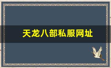 天龙八部sf家族排行榜：天龙八部私服网址 (15)