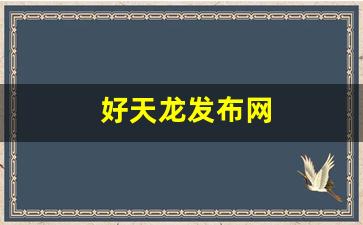 天龙八部私服网站：好天龙发布网(好天龙网站) (3)