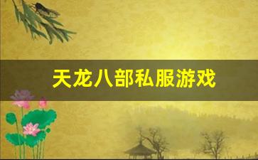 天龙八部私服游戏(天龙八部游戏号交易平台)