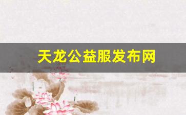 今日新服天龙八部发布网：天龙公益服发布网(新开天龙八部公益服)