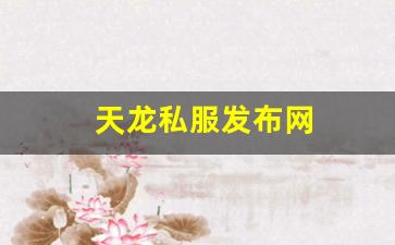新开天龙八部私服：天龙私服发布网(最新天龙sf发布网列表) (4)