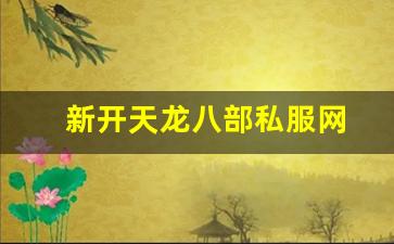 好天龙发布网：新开天龙八部私服网 (3)